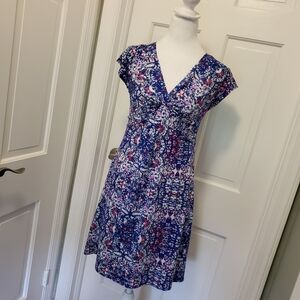 Soybu Colorful Print Knit Dress Size Small, Athlesiure, Comfy Stretchy